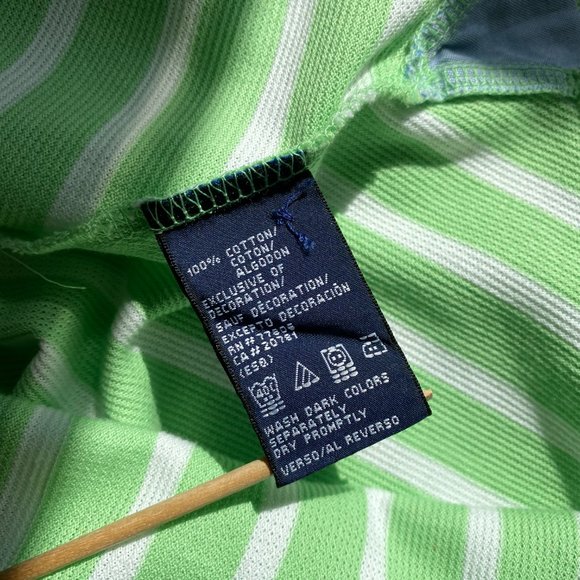 TOMMY HILFIGER XL POLO - VERY UNIQUE SHIRT - GREEN - NEW WITH TAG - Picture 11 of 13